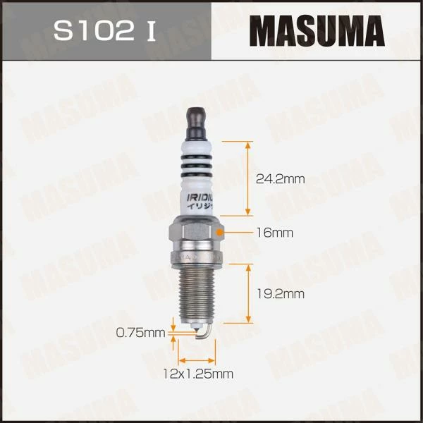 Свеча зажигания Ir Masuma S102I