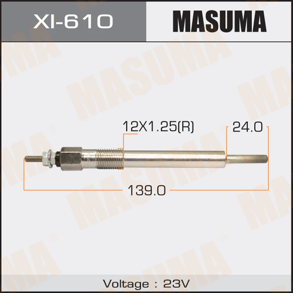 Свеча накаливания Masuma XI-610