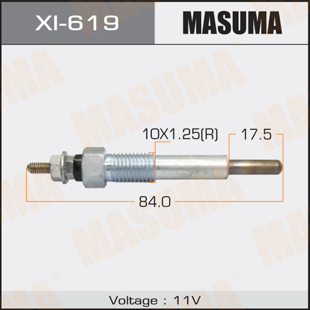 Свеча накаливания Masuma XI-619