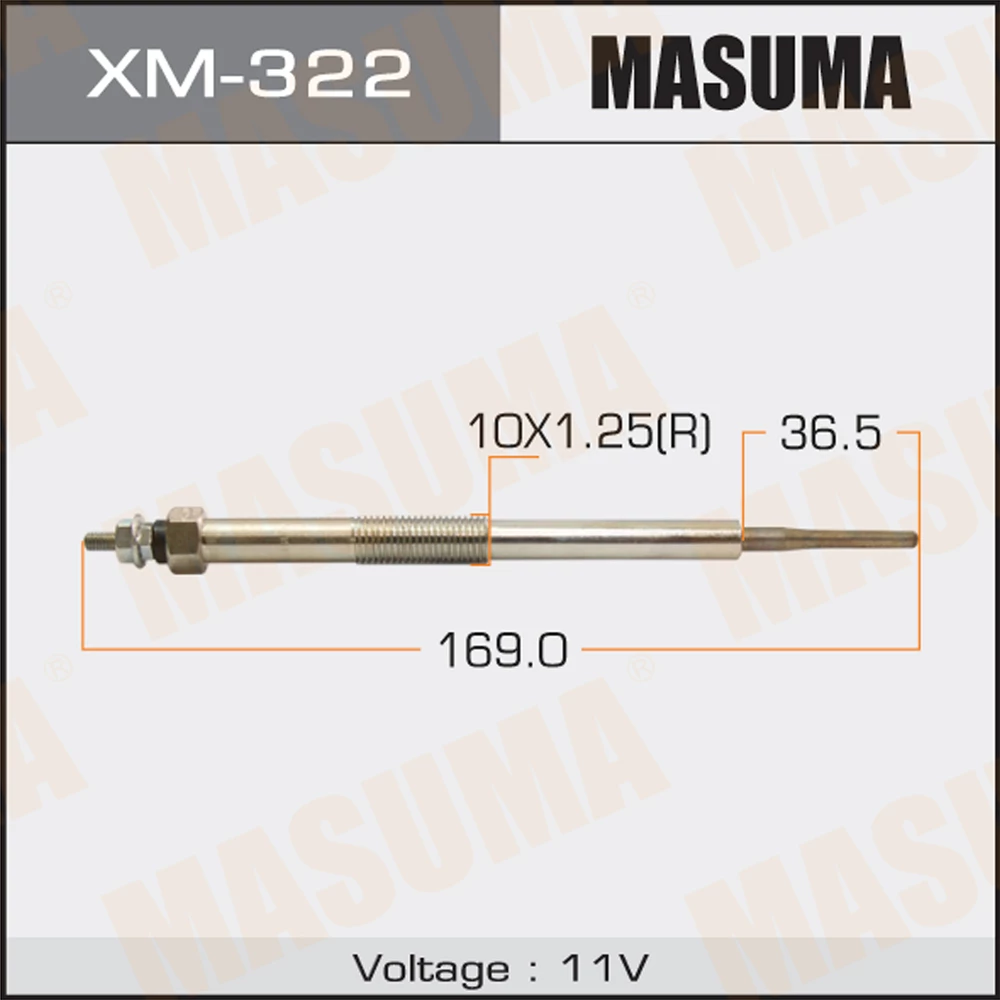 Свеча накаливания Masuma XM-322