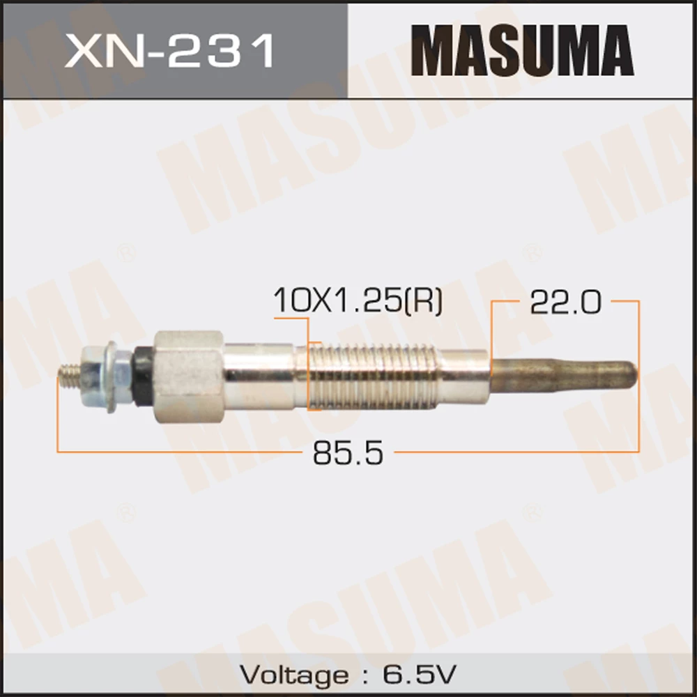 Свеча накаливания Masuma XN-231