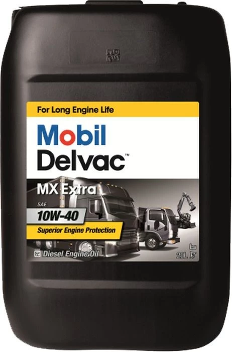 Моторное масло Mobil Delvac MX Extra 10W-40 полусинтетическое 20 л