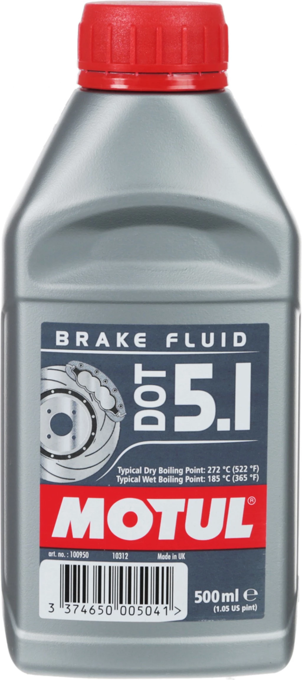 Тормозная жидкость Motul BRAKE FLUID DOT-5.1 0,5 л