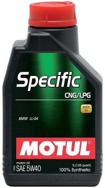 Моторное масло Motul Specific CNG/LPG 5W-40 синтетическое 5 л