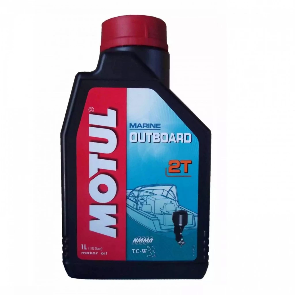 Моторное масло 2-х тактное Motul Outboard 2T минеральное 1 л