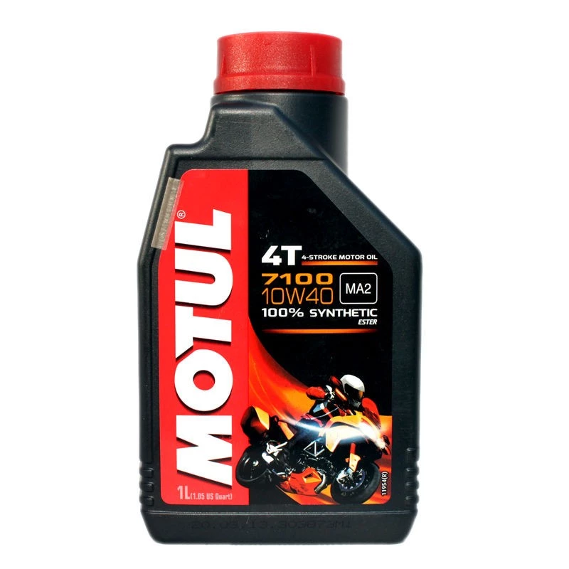 Моторное масло 4-х тактное Motul 7100 4T new 10W-40 синтетическое 1 л
