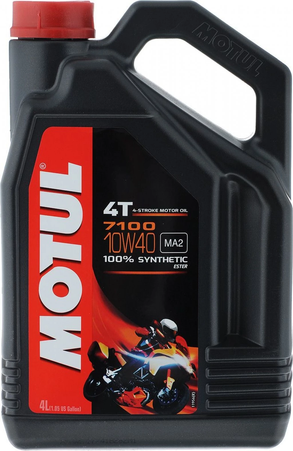 Моторное масло 4-х тактное Motul 7100 4T new 10W-40 синтетическое 4 л