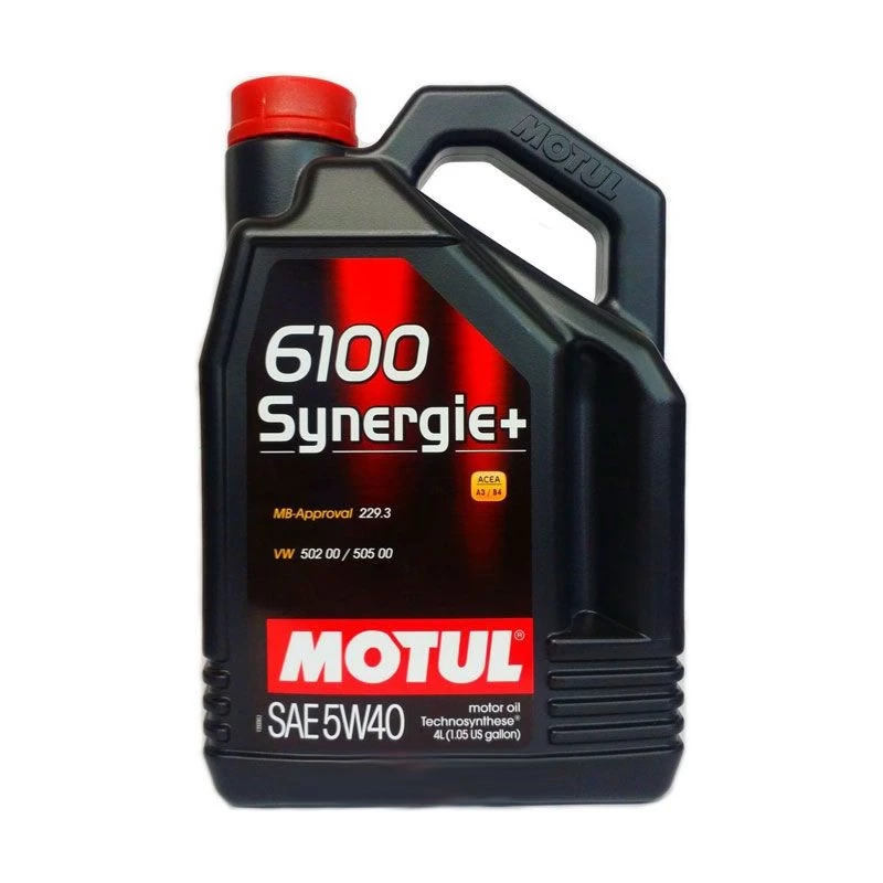 Моторное масло Motul 6100 SYN-Nergy 5W-40 синтетическое 4 л