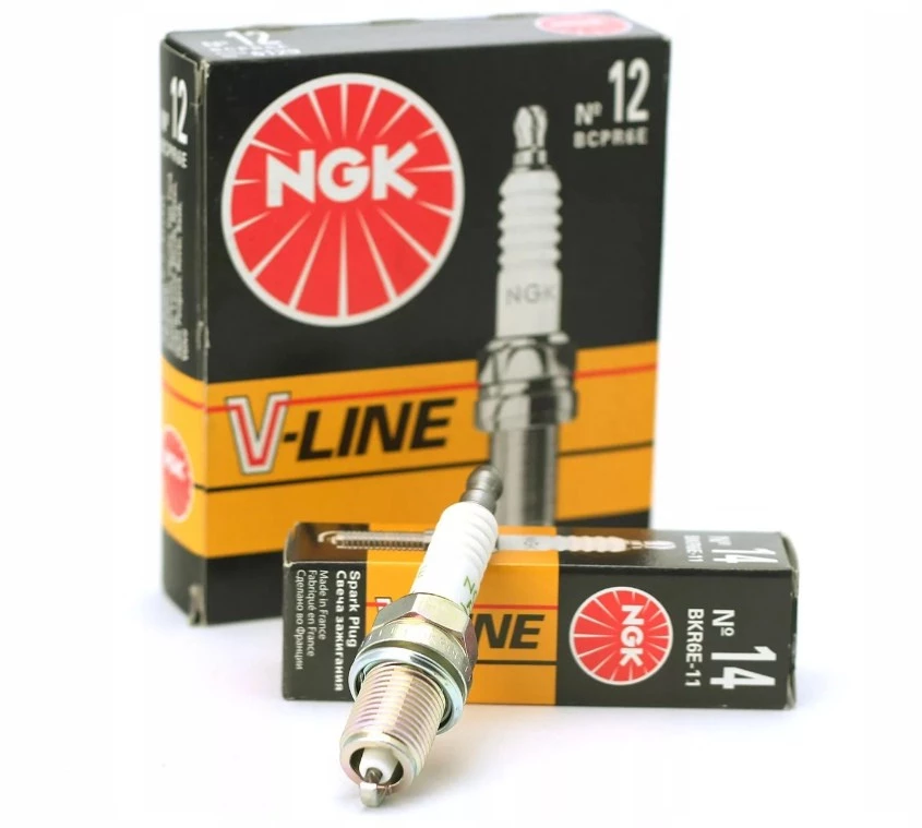 Свеча NGK 2112 (16 клап.) BKR6E-11, V-LINE №14 (з.1,1 мм) 6465