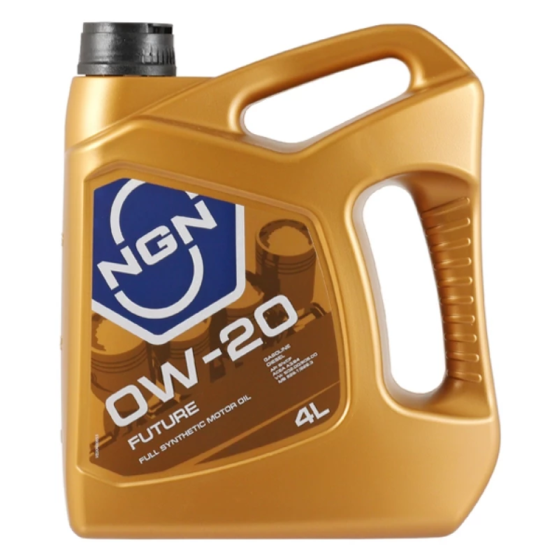 Моторное масло NGN Future 0W-20 синтетическое 4 л