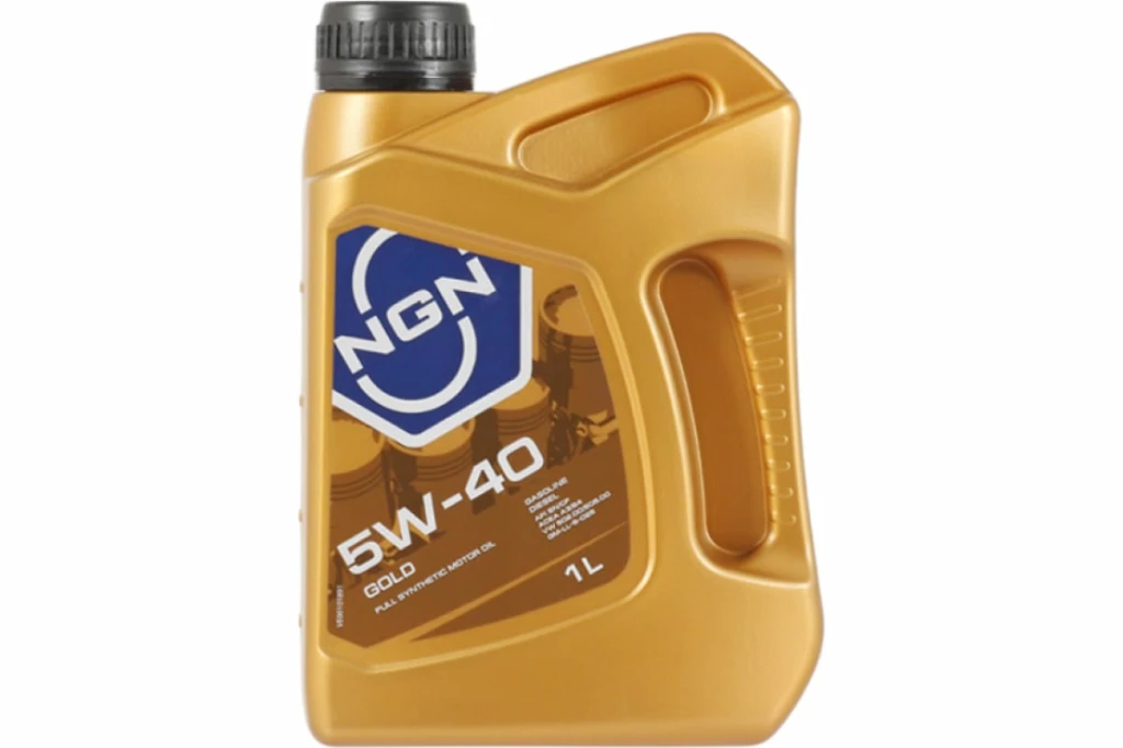 Моторное масло NGN Gold 5W-40 синтетическое 1 л
