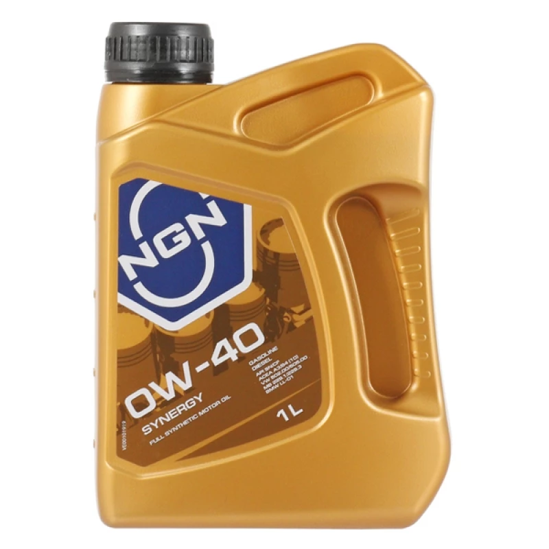 Моторное масло NGN V272085617 0W-40 синтетическое 1 л