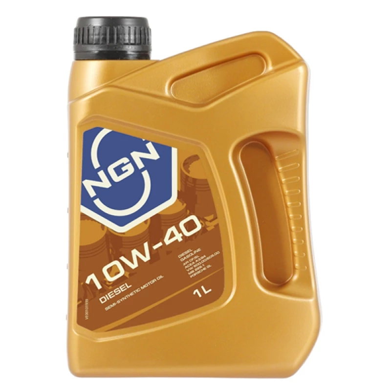 Моторное масло NGN Diesel 10W-40 полусинтетическое 1 л