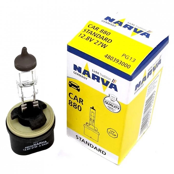 Лампа галогенная Narva Standart H27W/1 (PG13) 12,8V 27W, 48039, 1 шт