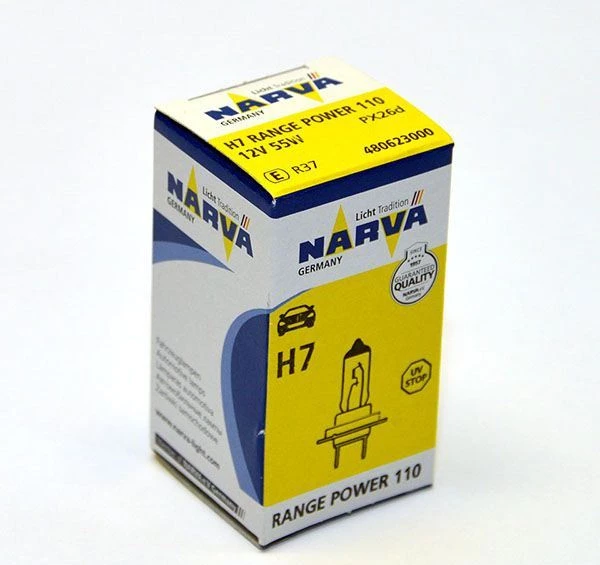 Лампа галогенная Narva H7 12V 55W, 48062, 1 шт