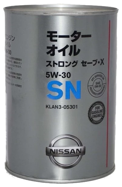 Моторное масло Nissan Strong Save X 5W-30 синтетическое 1 л