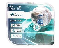 Лампа галогенная Nord YADA Extra Light +50% H7 12V 55W, 907365, 2 шт