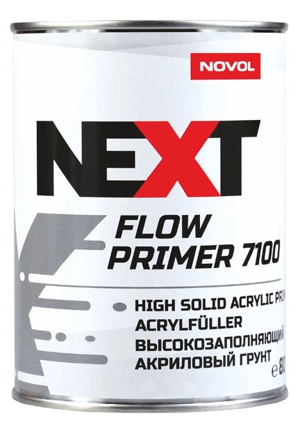 Грунт акриловый серый Novol NEXT FLOW PRIMER 7100 800 мл