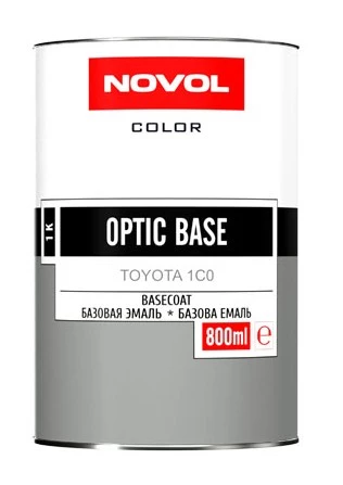 Эмаль 690 снежная королева Novol OPTIC BASE 1 000 мл