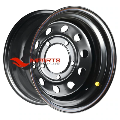 Колесный диск Off-Road Wheels 8x16/5x165,1 ET-24 D125 Ленд Ровер черный