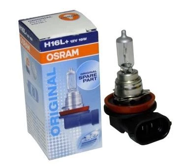 Лампа галогенная H16 12V 19W OSRAM (1 шт.)