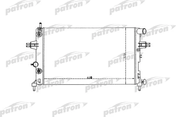 Радиатор охлаждения Patron PRS3335