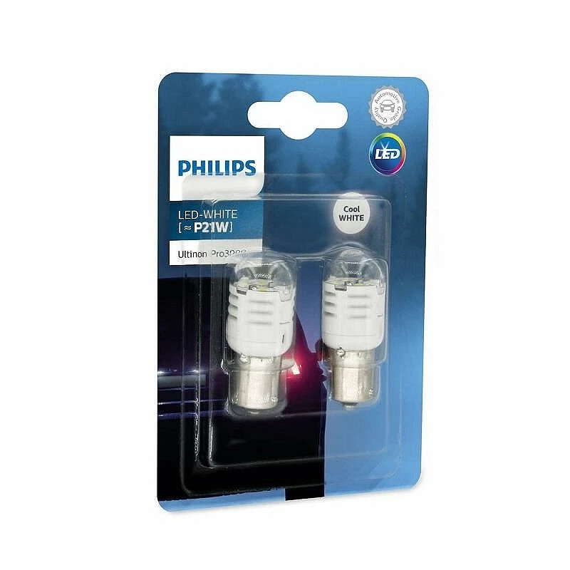 Лампа светодиодная Philips P21W 24V 1,75W, 11498U30CWB2, 2 шт