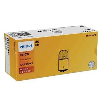 Лампа галогенная Philips RY10W 12V 10W, 12093NACP, 1 шт