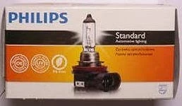 Лампа галогенная Philips Standart H8 (PGJ19-1) 12V 35W, 12360C1, 1 шт