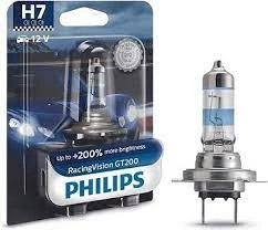 Лампа галогенная Philips Racing Vision GT H7 12V 55W, 12972RGTB1, 1 шт