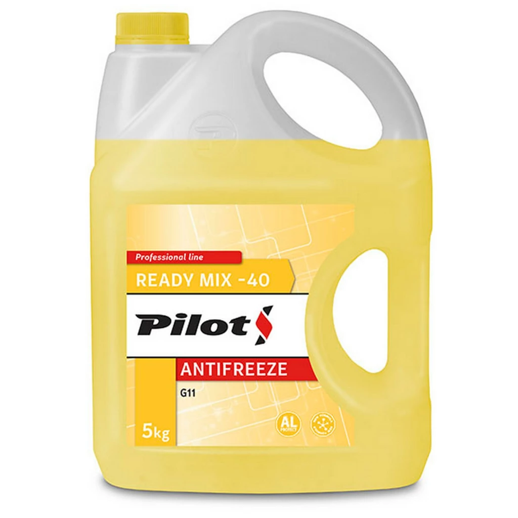 Антифриз PILOTS G11 -40 С желтый 5 кг