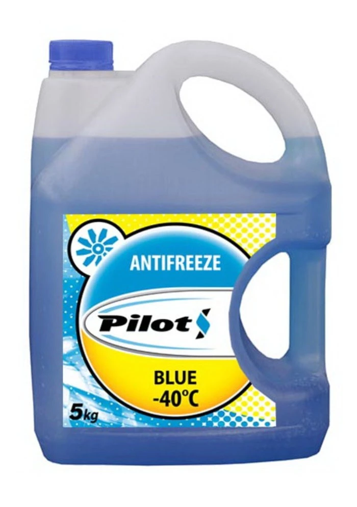 Антифриз Pilots G11 -40°С синий 5 кг