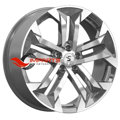 Колесный диск Premium Series 7,5x19/5x114,3 ET40 D66,6 КР015 (Haval Dargo) Diamond Gloss Graphite