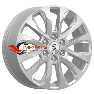 Колесный диск Premium Series 8x20/6x139,7 ET38 D67,1 КР007 (Pajero Sport) Elite Silver