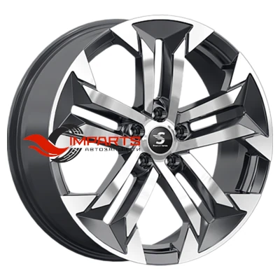 Колесный диск Premium Series 7,5x19/5x114,3 ET40 D66,6 КР015 (Haval Dargo) Diamond Black Gris