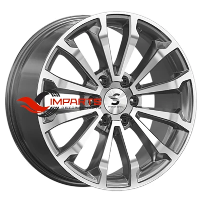 Колесный диск Premium Series 8,5x20/6x139,7 ET30 D106,1 КР006 (Fortuner) Diamond Gloss Graphite