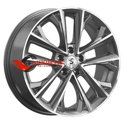 Колесный диск Premium Series 7x18/5x114,3 ET48 D56,1 КР012 (Forester) Diamond Gloss Graphite