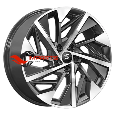 Колесный диск Premium Series 7,5x18/5x108 ET47 D60,1 КР009 (Tiggo 8 Pro) Diamond Black Gris