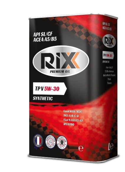 Моторное масло RIXX TP X A5/B5 5W-30 синтетическое 1 л