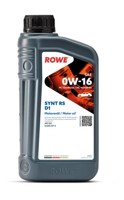 Моторное масло ROWE Hightec Synt RS D1 SAE 0W-16 1л