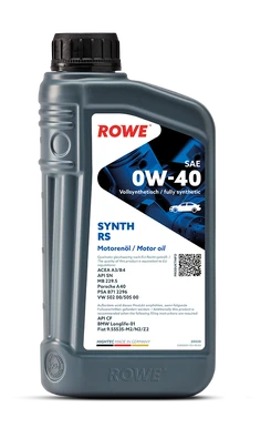 Моторное масло ROWE Hightec Synt RS SAE 0W-40 1л
