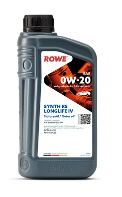 Моторное масло ROWE Hightec Synt RS Longlife IV SAE 0W-20 1л