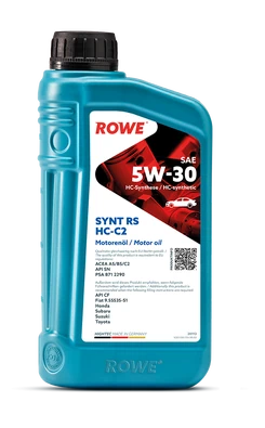 Моторное масло ROWE Hightec Synt RS HC-C2 SAE 5W-30 1л