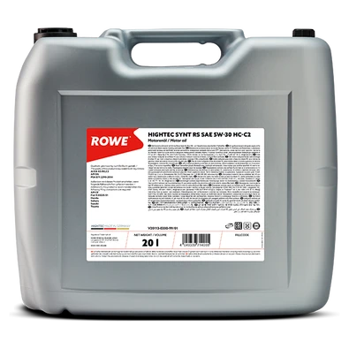 Моторное масло ROWE Hightec Synt RS HC-C2 SAE 5W-30 20л