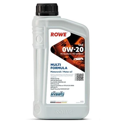 Моторное масло ROWE Hightec Multi Formula SAE 0W-20 1л