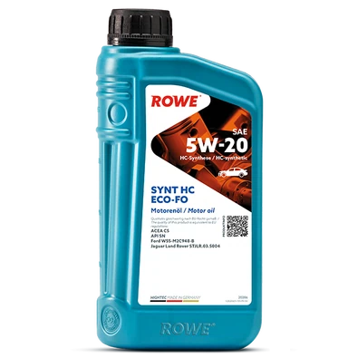 Моторное масло ROWE Hightec Synt HC ECO-FO SAE 5W-20 1л