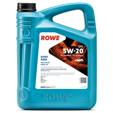 Моторное масло ROWE Hightec Synt ASIA SAE 5W-20 5л