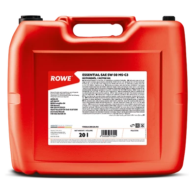 Моторное масло ROWE Essential MS-C3 SAE 5W-30 20л