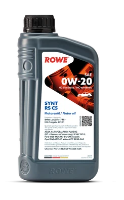 Моторное масло ROWE Hightec Synt RS C5 SAE 0W-20 1л