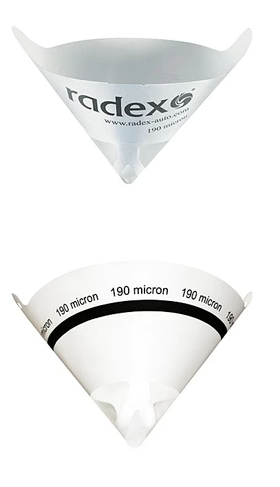 Фильтр-воронка для фильтрации ЛКМ RADEX (190 мкм)